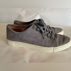 Frye Gray Suede Sneakers Size 7M
